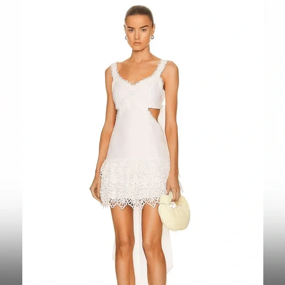 LoveShackFancy Anjanue Mini Dress
TRUE WHITE - Picture 1 of 4